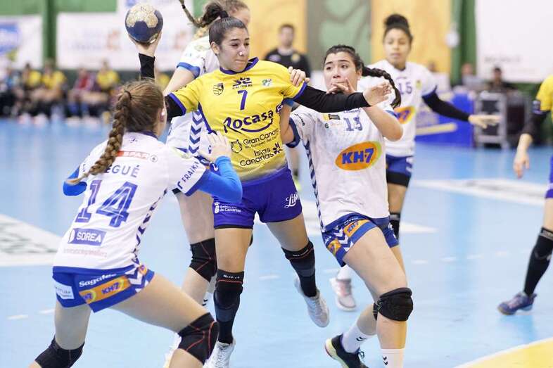 Momento del partido disputado este sábado en Telde (Foto TA)